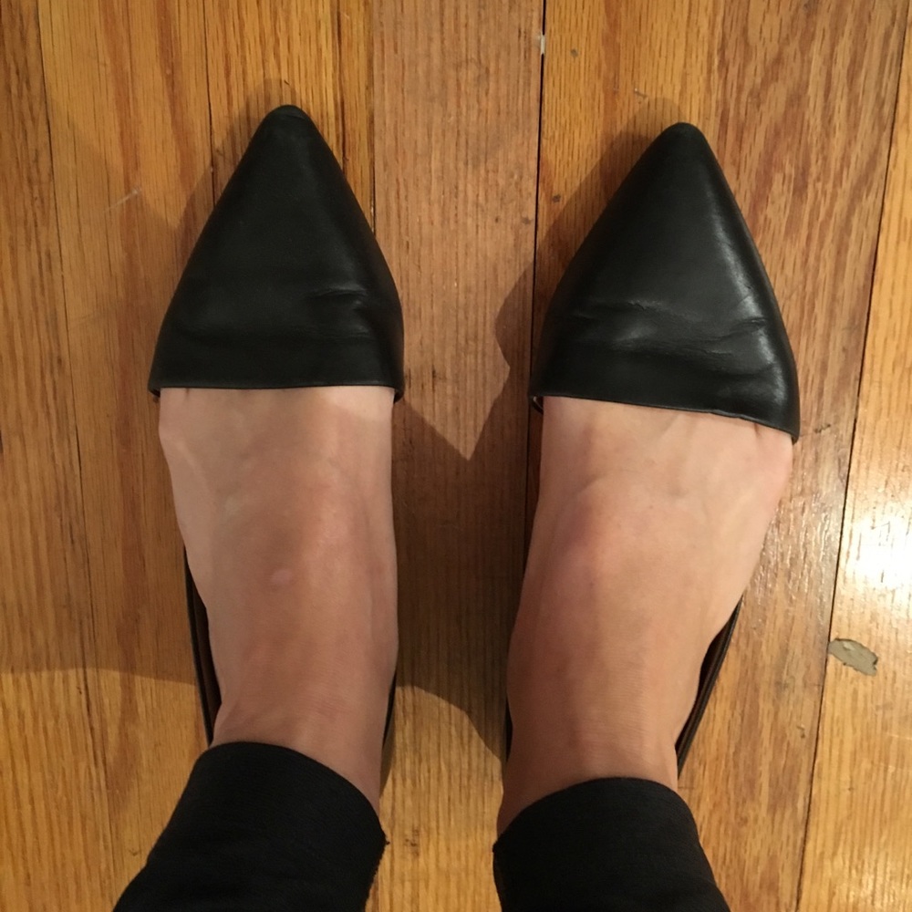 Black Madewell flats